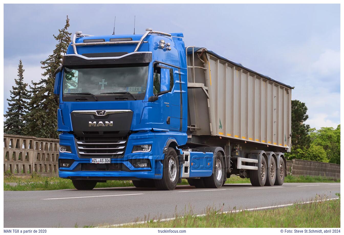 MAN TGX a partir de 2020 Foto abril 2024