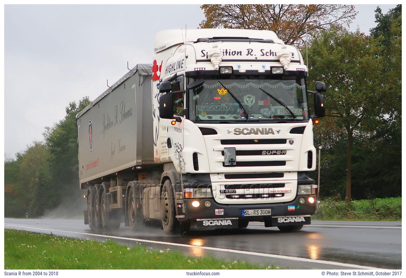 Scania R from 2004 to 2010 Photo October 2017