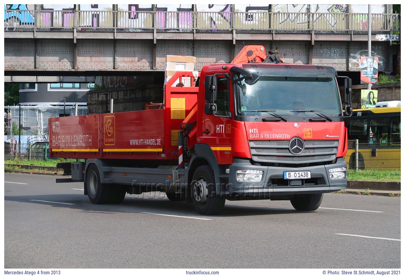 Mercedes Atego 4 from 2013 Photo August 2021