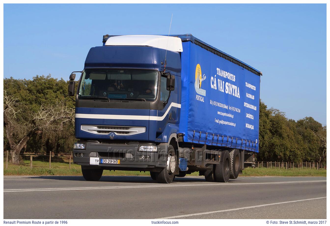 Renault Premium Route a partir de 1996 Foto marzo 2017