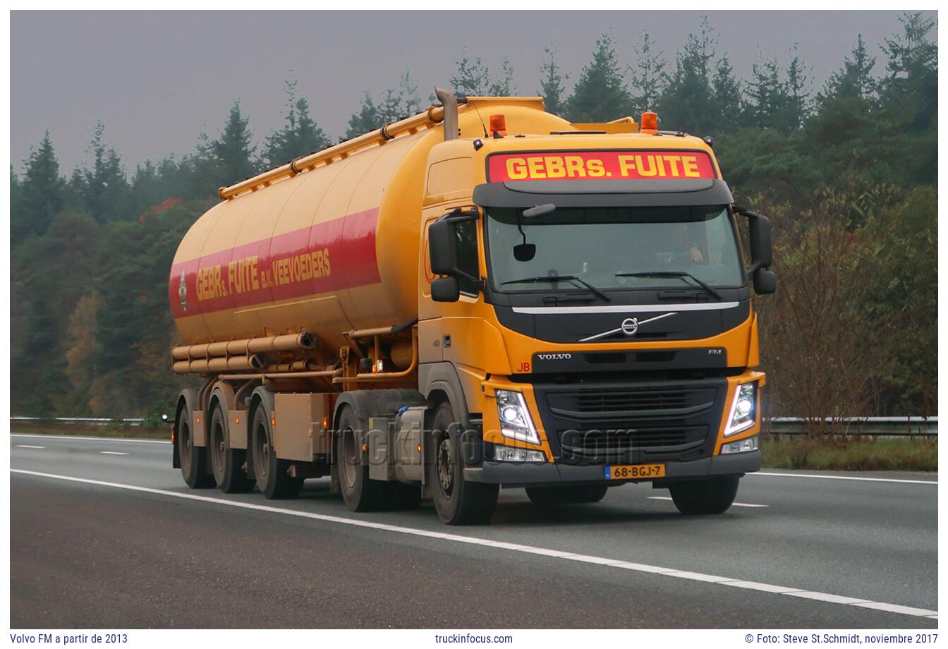 Volvo FM a partir de 2013 Foto noviembre 2017