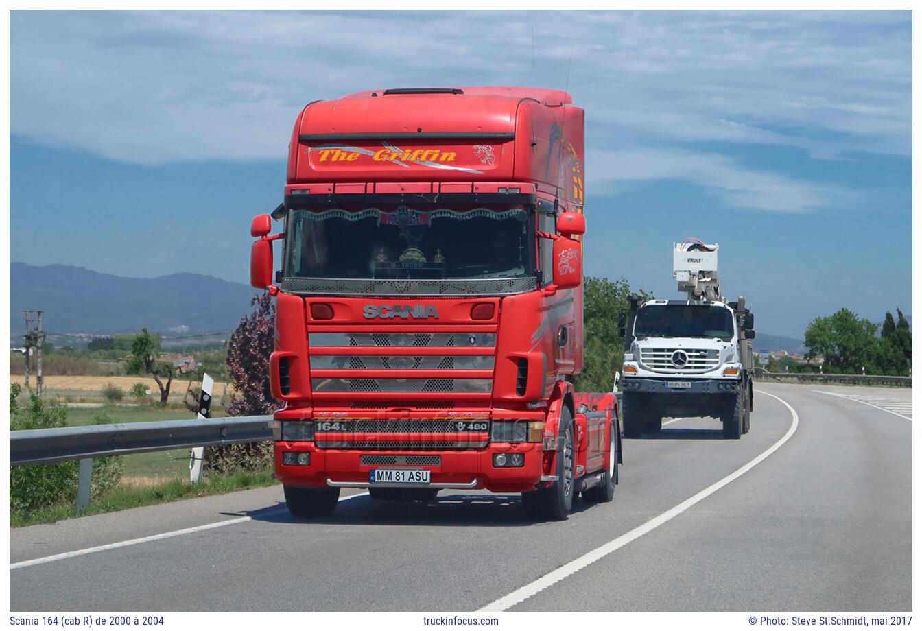 Scania 164 (cab R) de 2000 à 2004 Photo mai 2017