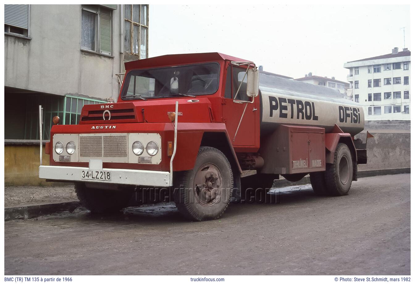 BMC (TR) TM 135 à partir de 1966 Photo mars 1982