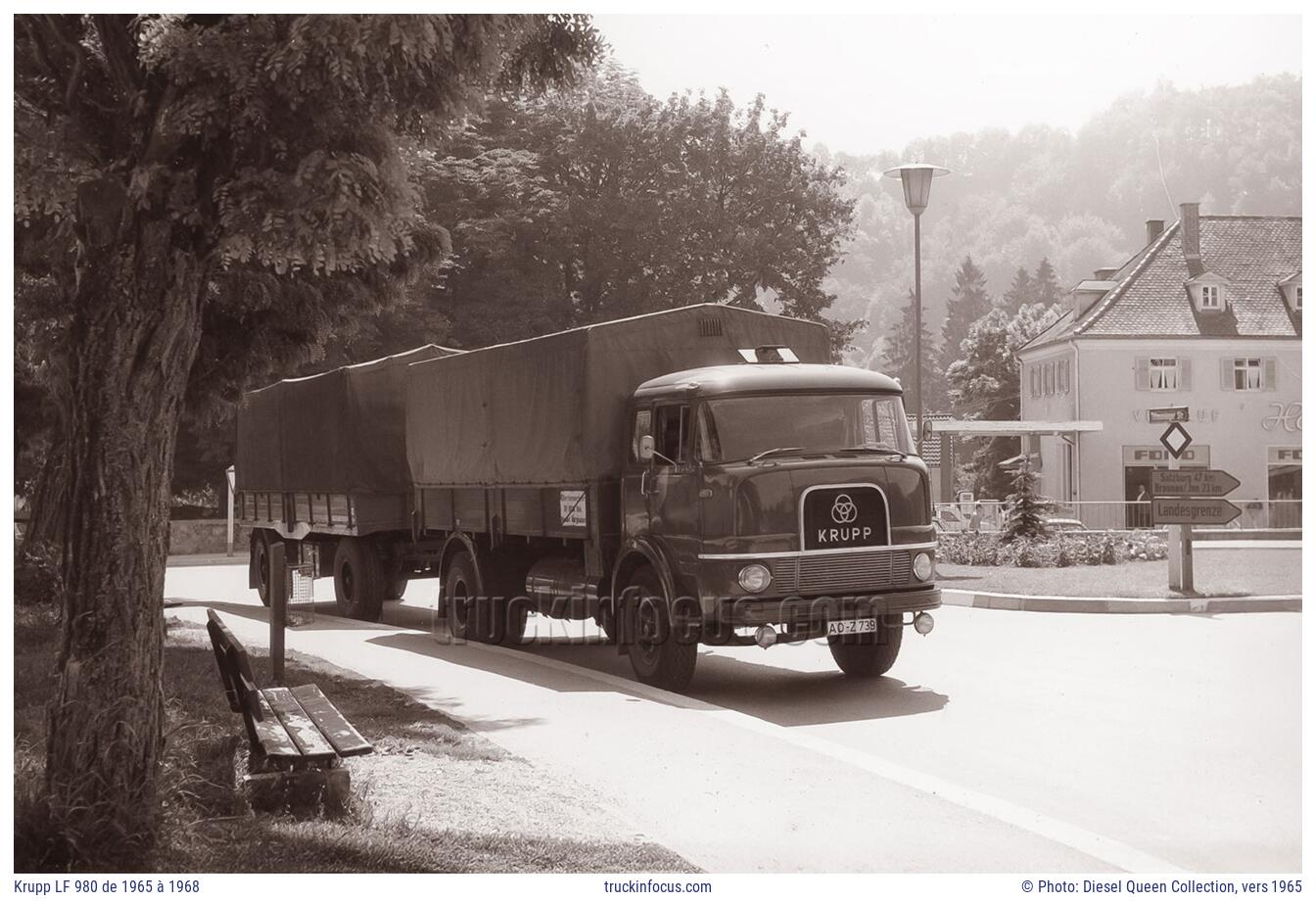 Krupp LF 980 de 1965 à 1968 Photo vers 1965