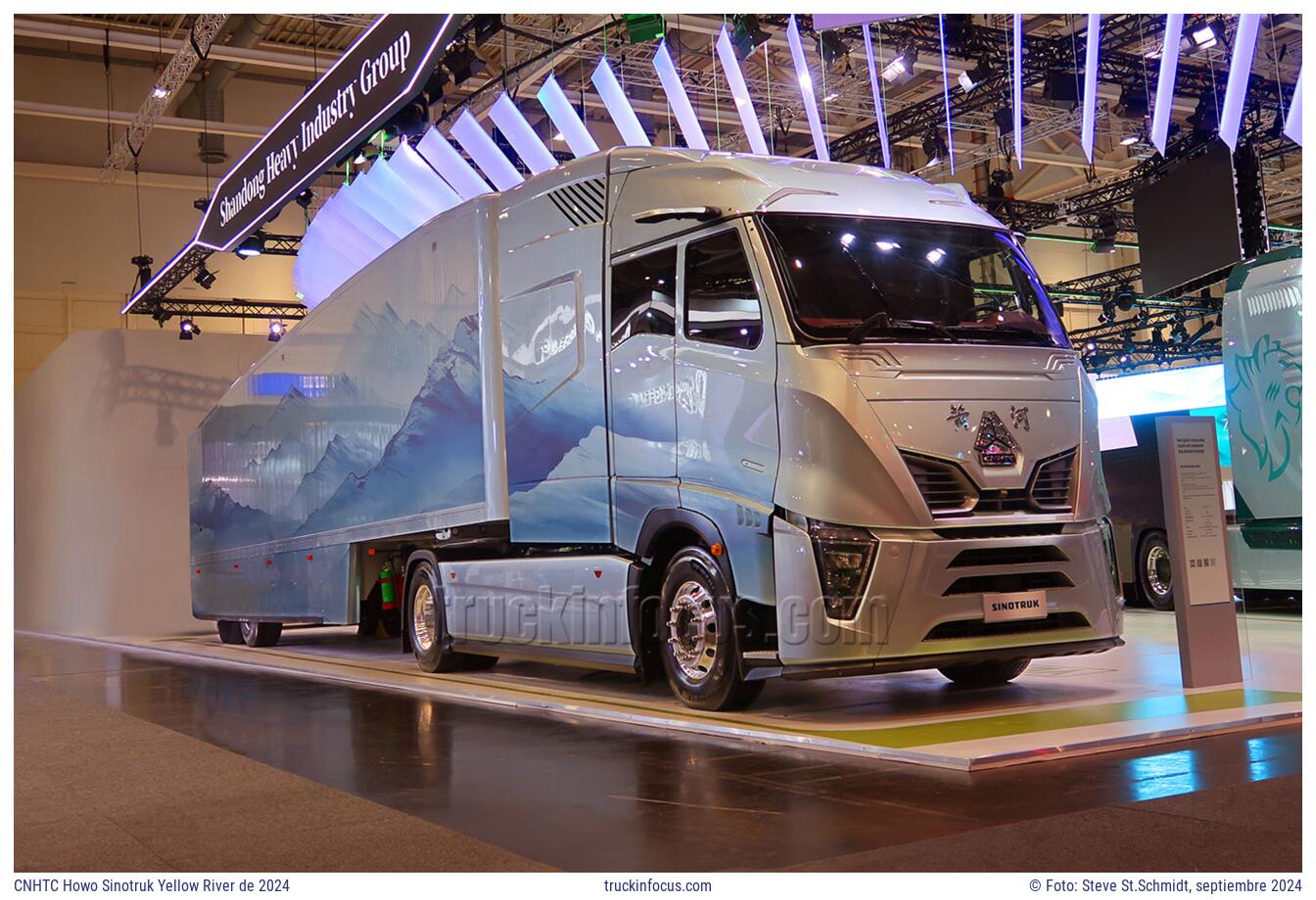 CNHTC Howo Sinotruk Yellow River de 2024 Foto septiembre 2024