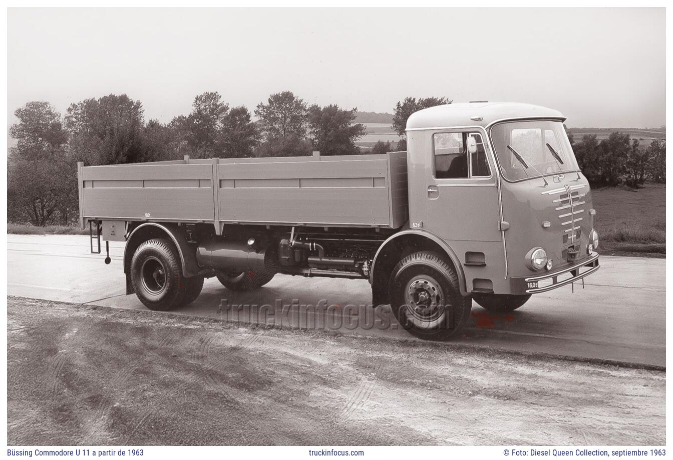 Büssing Commodore U 11 a partir de 1963 Foto septiembre 1963