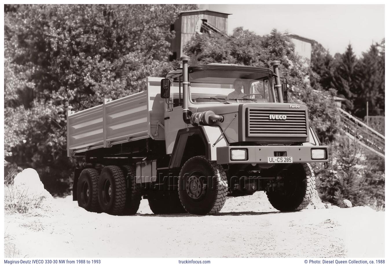 Magirus-Deutz IVECO 330-30 NW from 1988 to 1993 Photo ca. 1988
