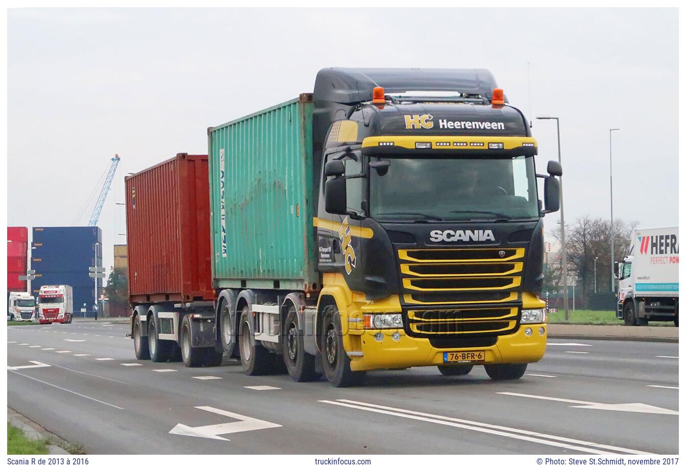 Scania R de 2013 à 2016 Photo novembre 2017