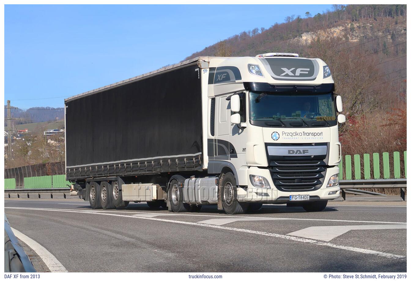 DAF XF from 2013 Photo February 2019