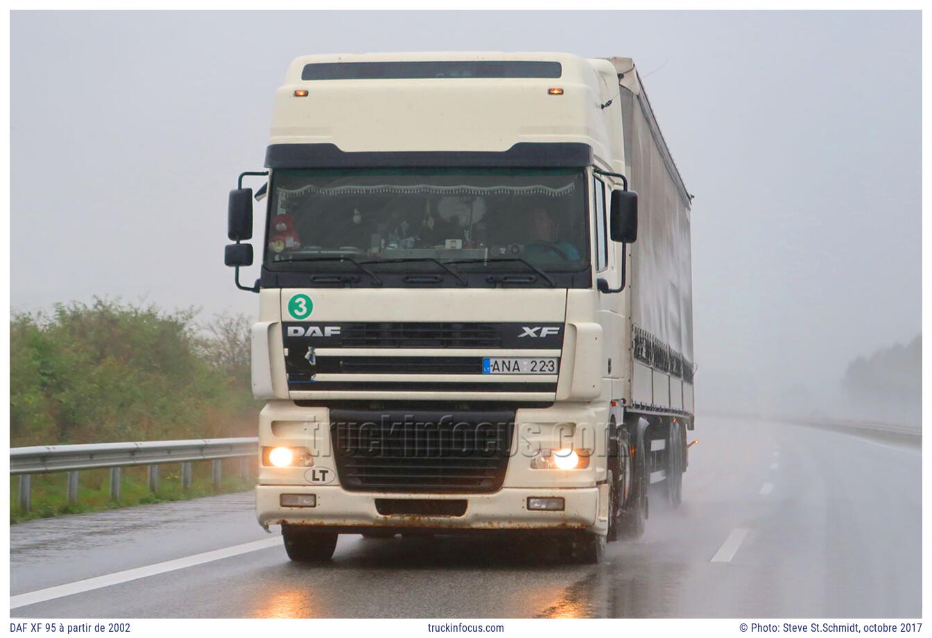 DAF XF 95 à partir de 2002 Photo octobre 2017