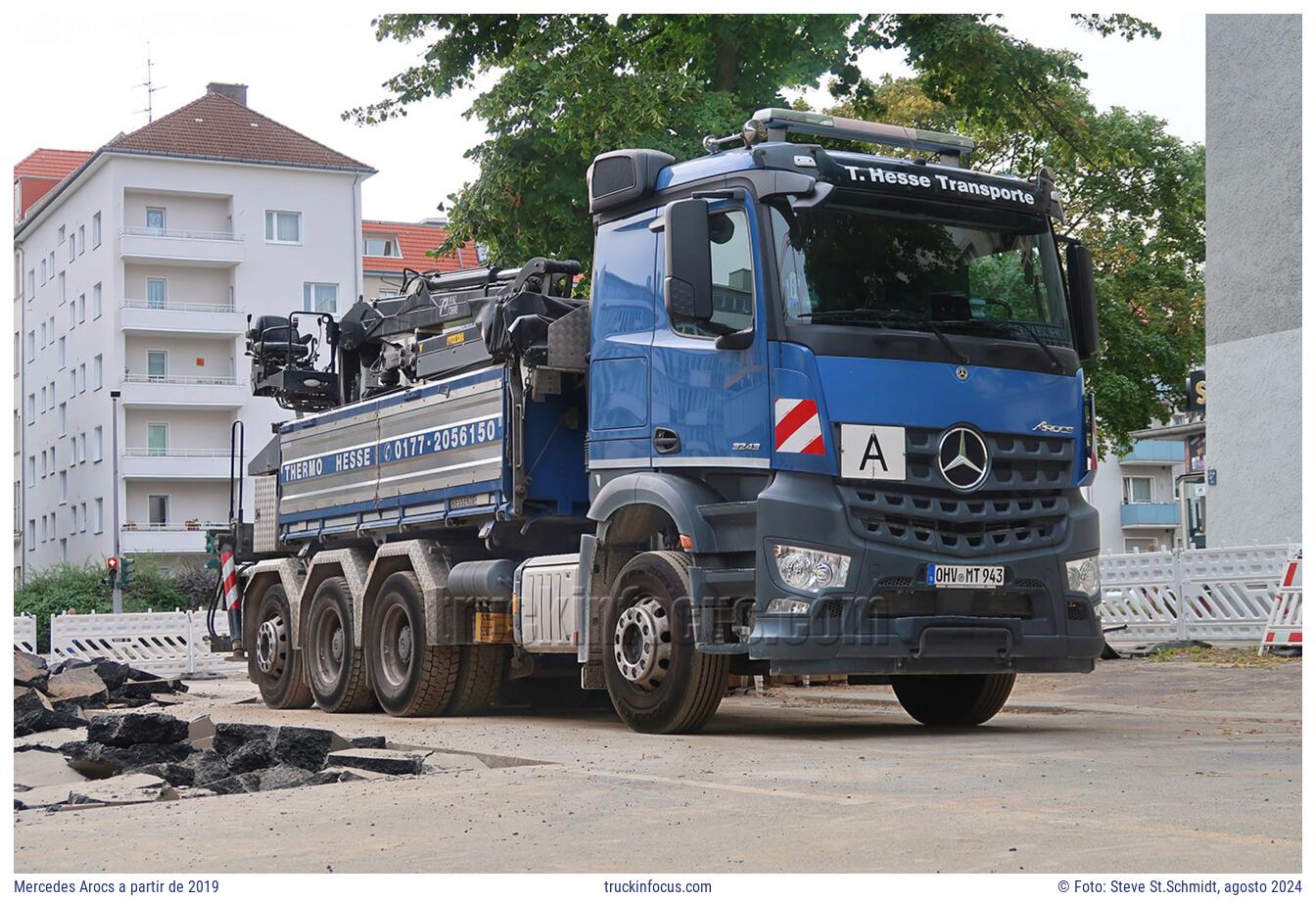 Mercedes Arocs a partir de 2019 Foto agosto 2024