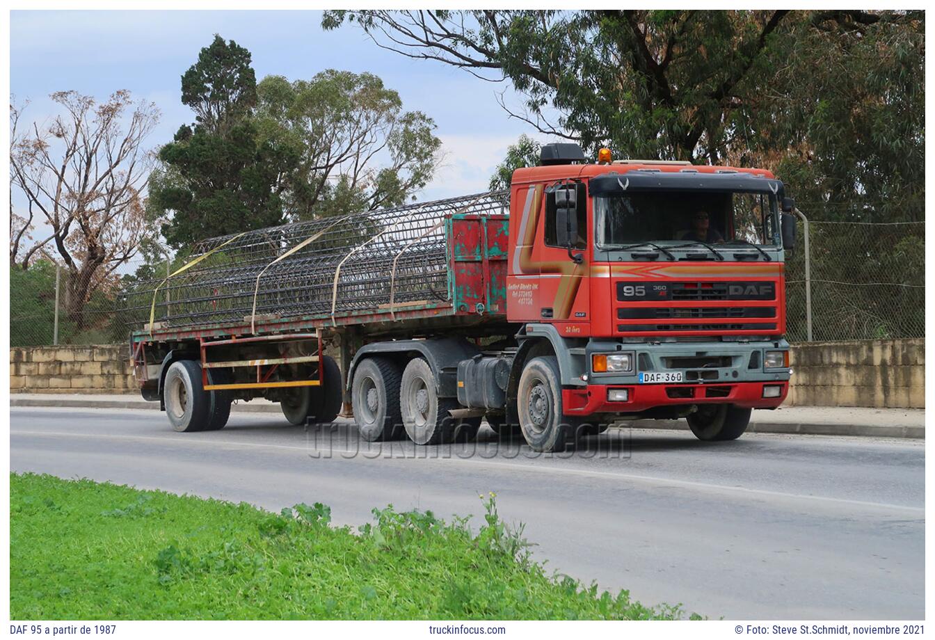 DAF 95 a partir de 1987 Foto noviembre 2021