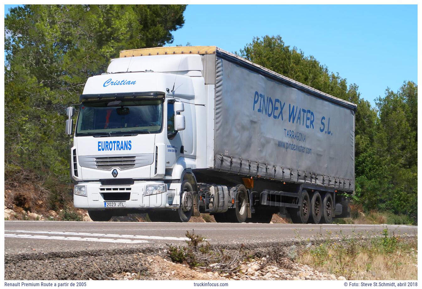 Renault Premium Route a partir de 2005 Foto abril 2018