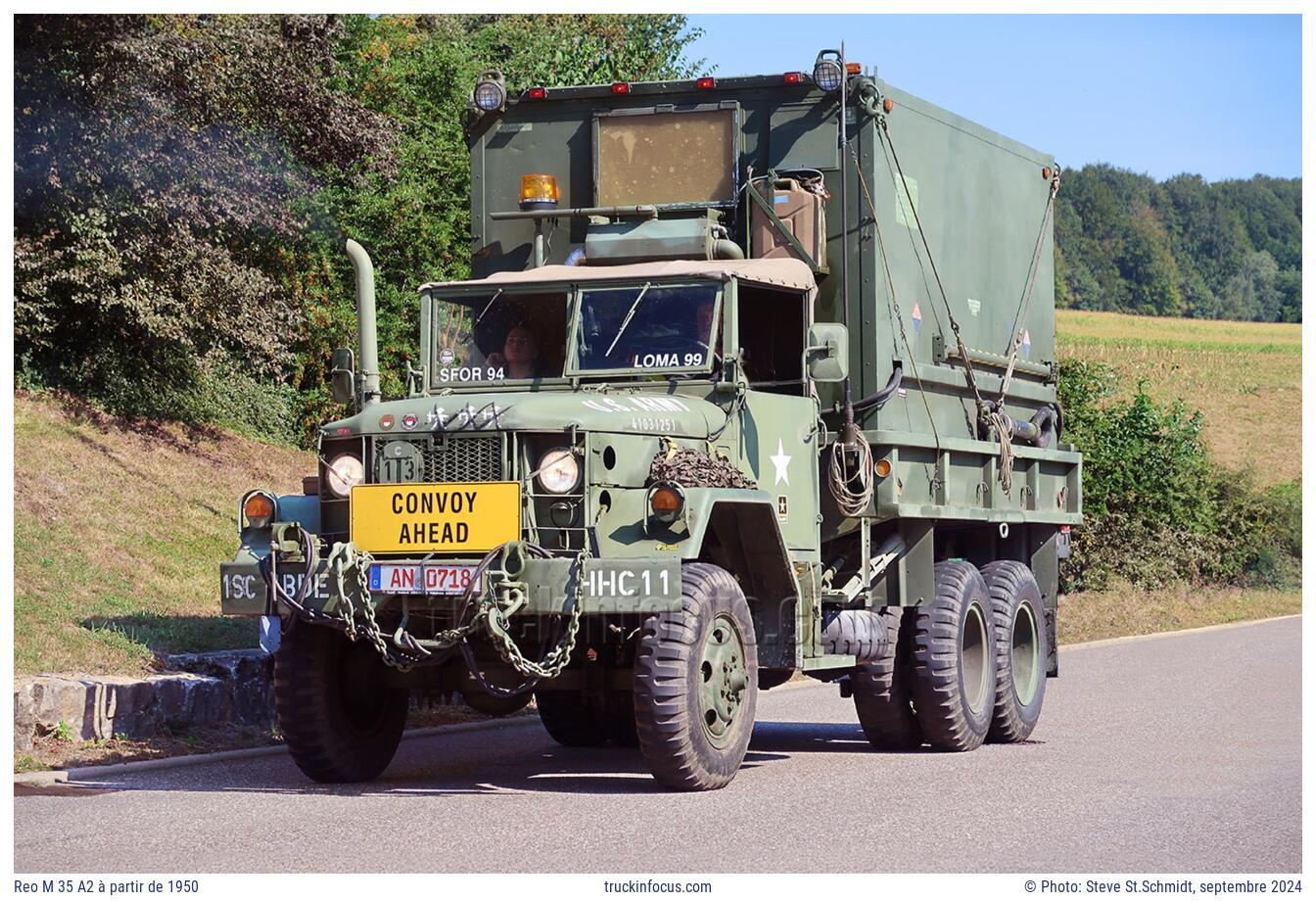 Reo M 35 A2 à partir de 1950 Photo septembre 2024