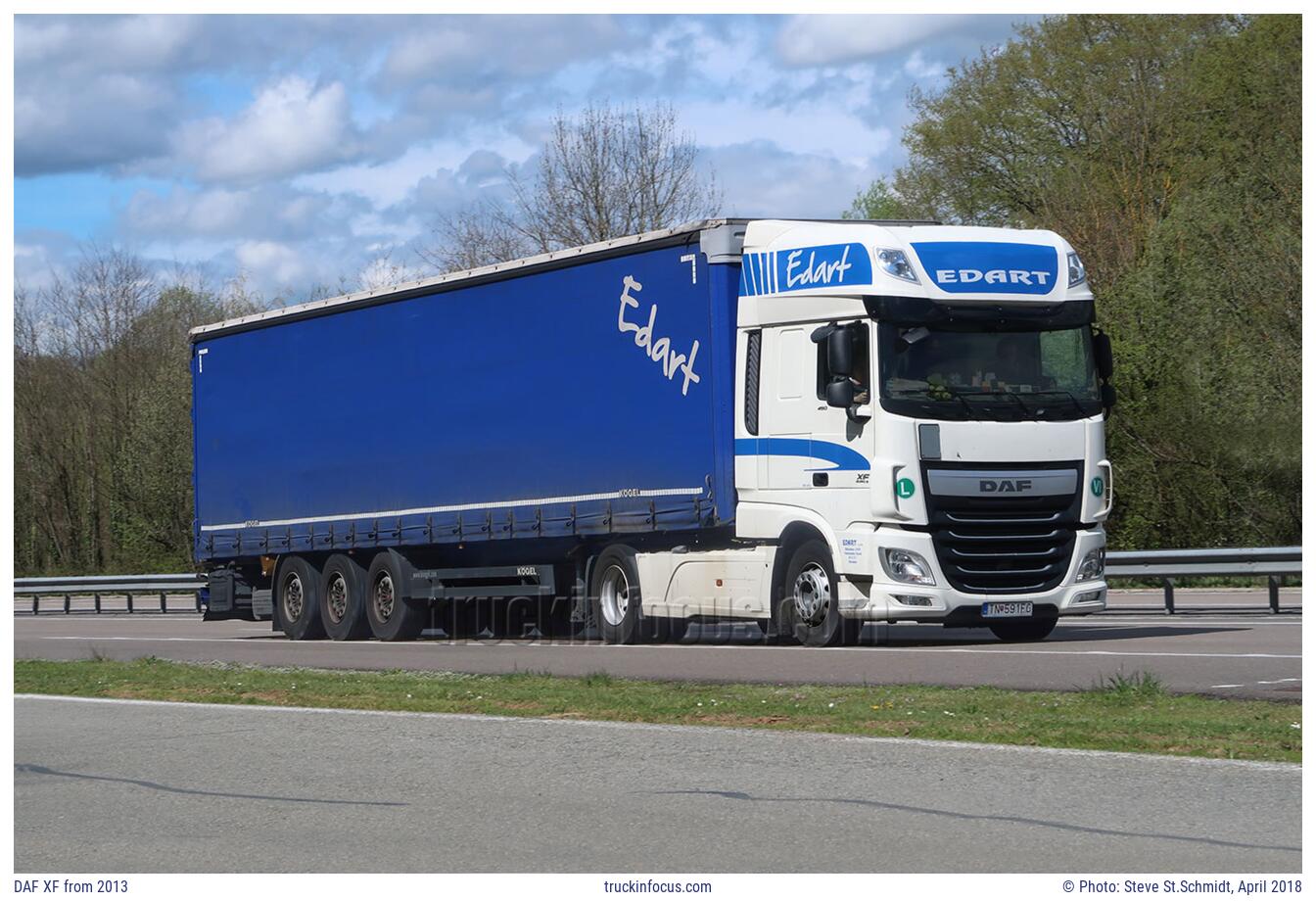 DAF XF from 2013 Photo April 2018