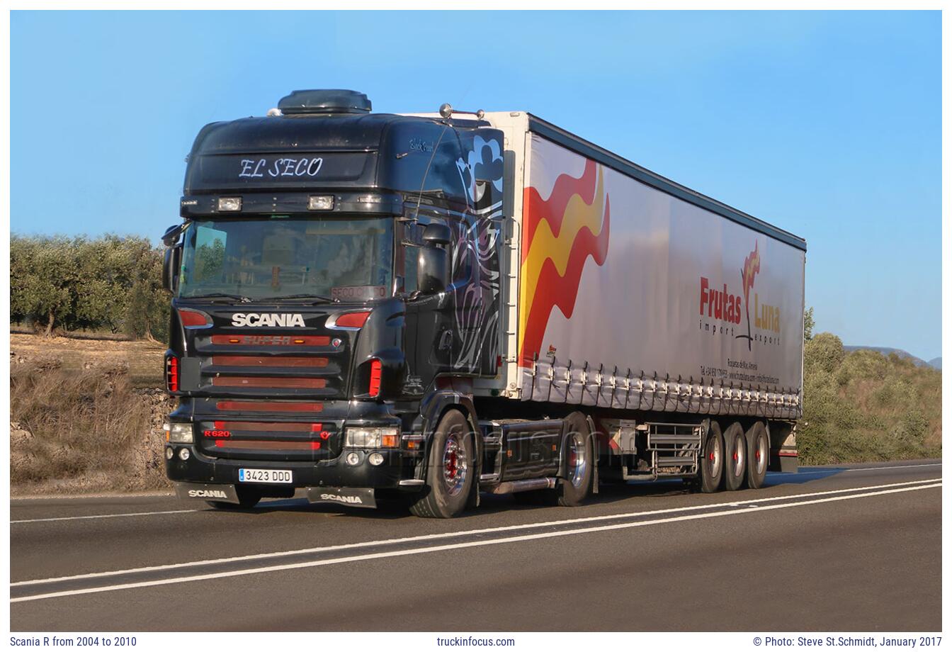 Scania R from 2004 to 2010 Photo January 2017