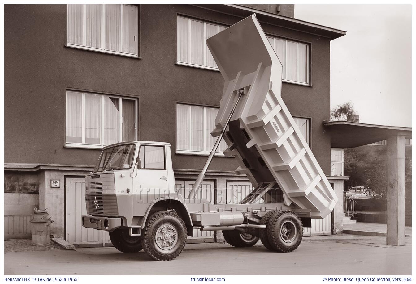 Henschel HS 19 TAK de 1963 à 1965 Photo vers 1964