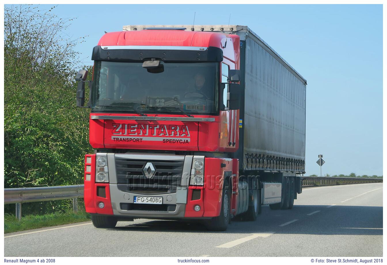 Renault Magnum 4 ab 2008 Foto August 2018