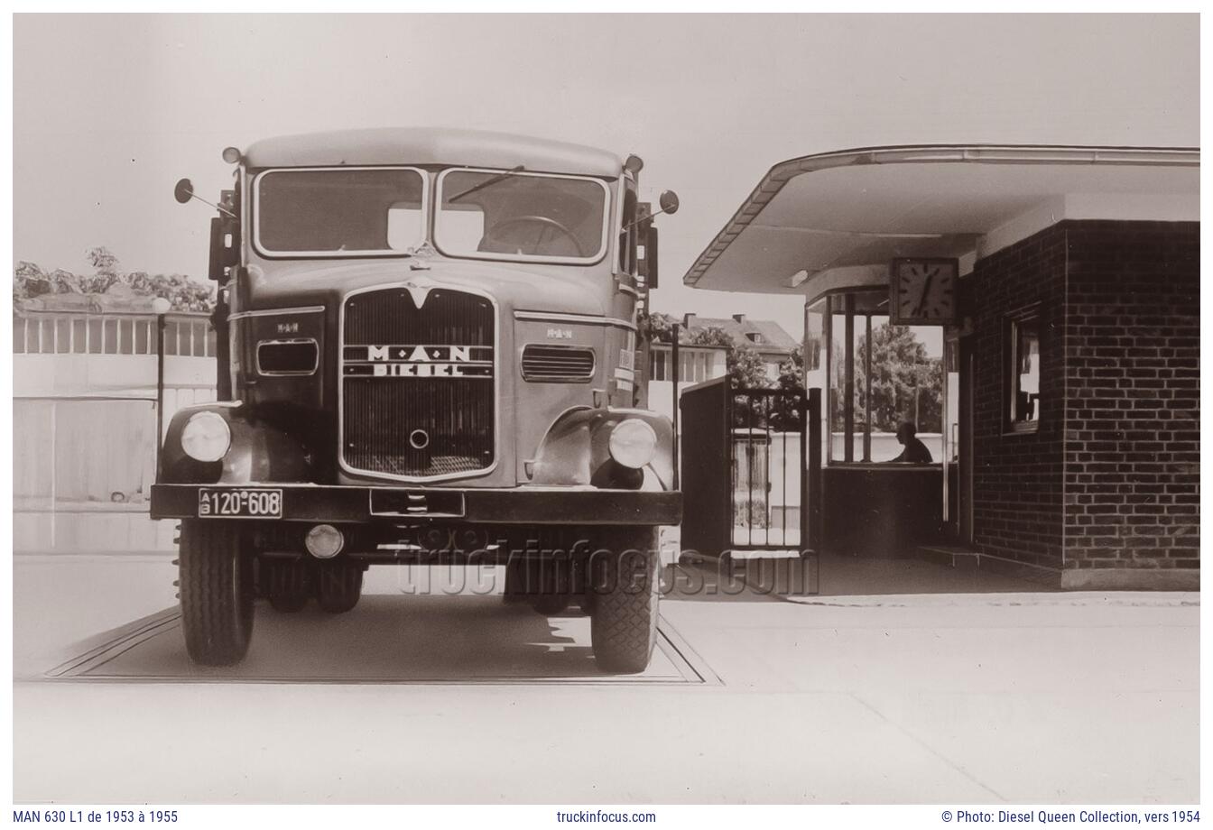 MAN 630 L1 de 1953 à 1955 Photo vers 1954