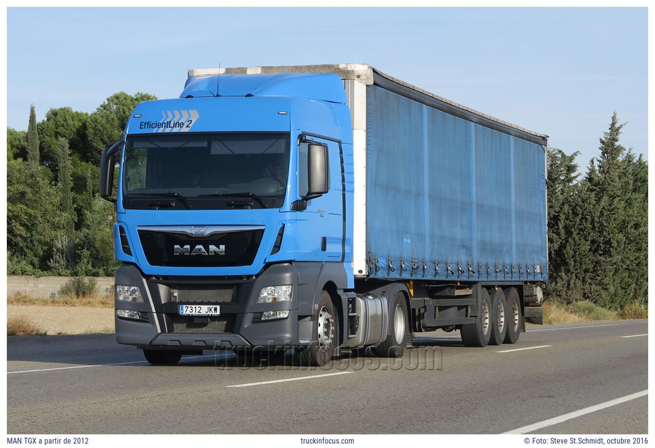 MAN TGX a partir de 2012 Foto octubre 2016