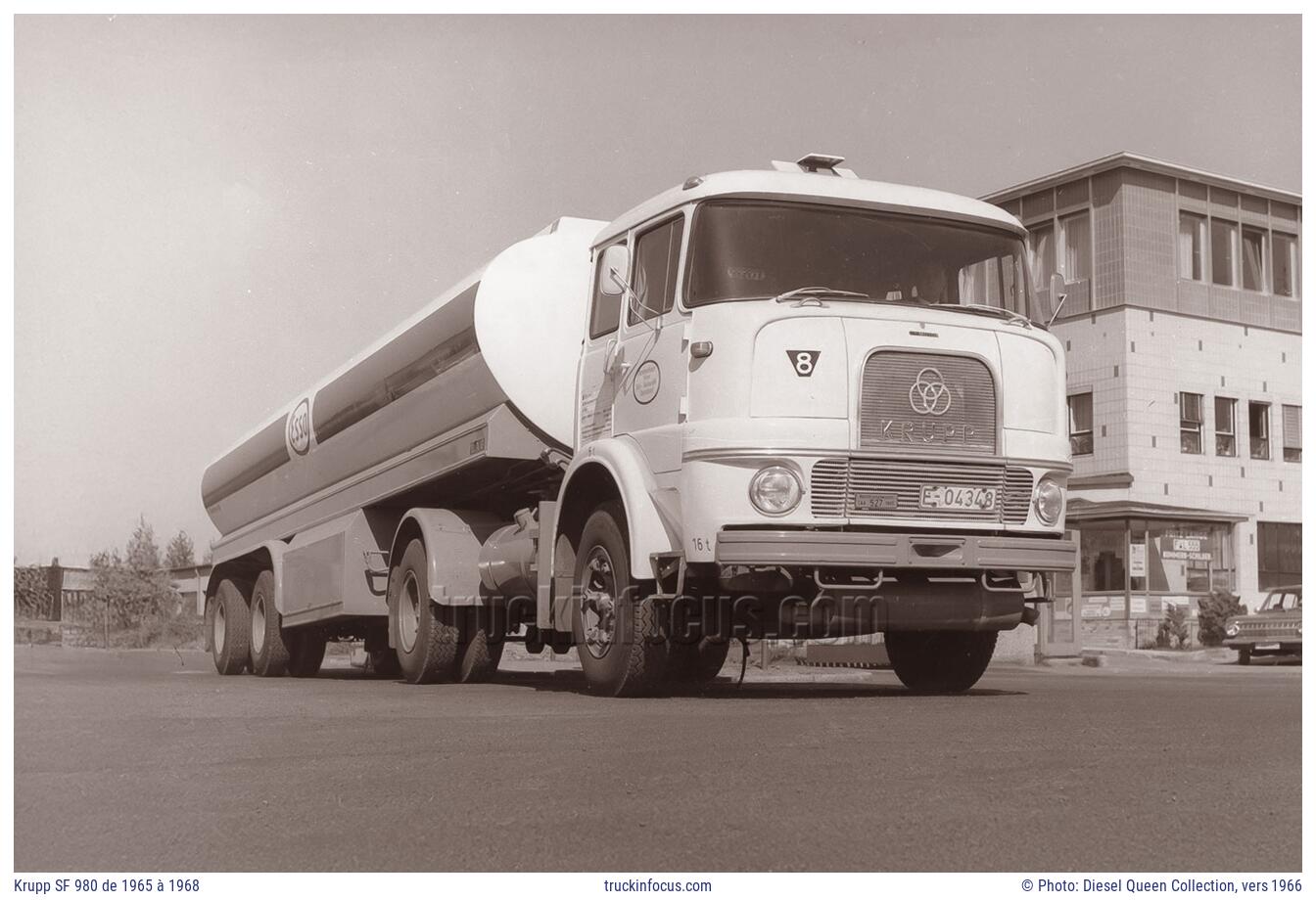 Krupp SF 980 de 1965 à 1968 Photo vers 1966