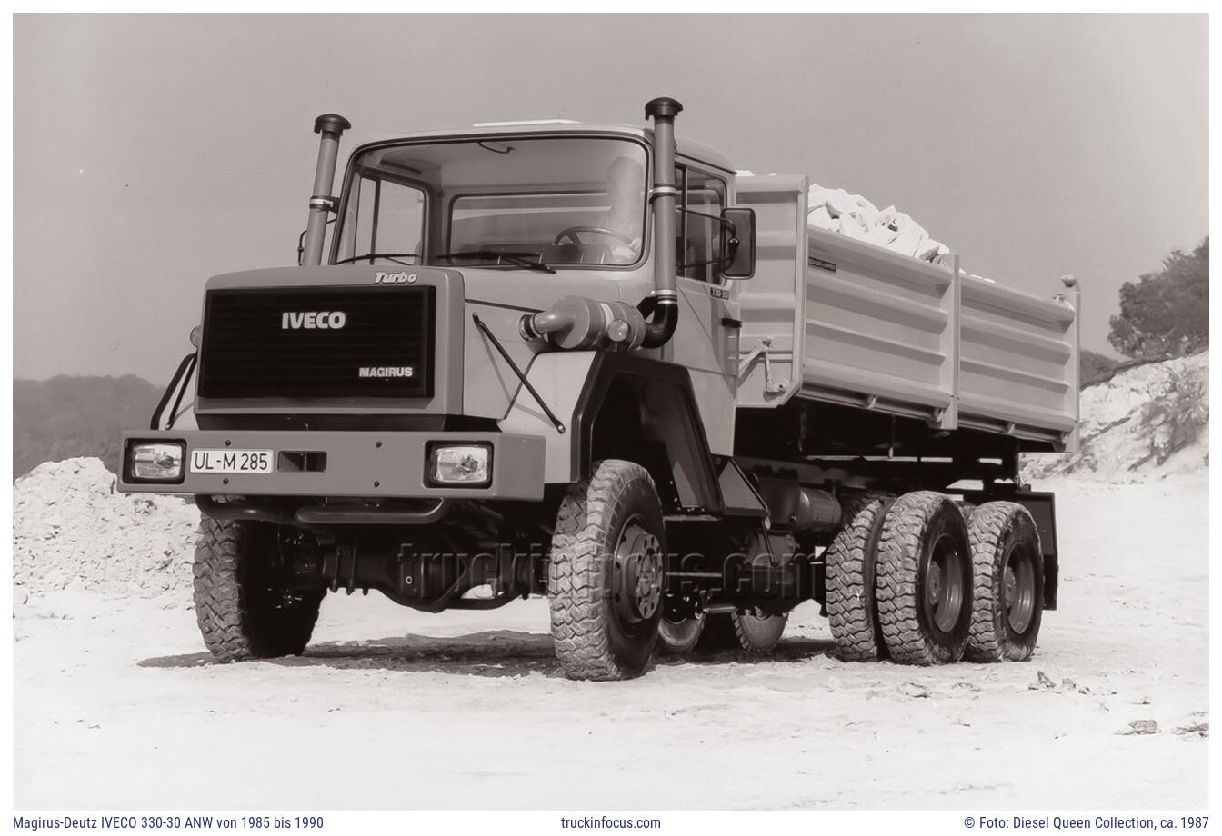 Magirus-Deutz IVECO 330-30 ANW von 1985 bis 1990 Foto ca. 1987