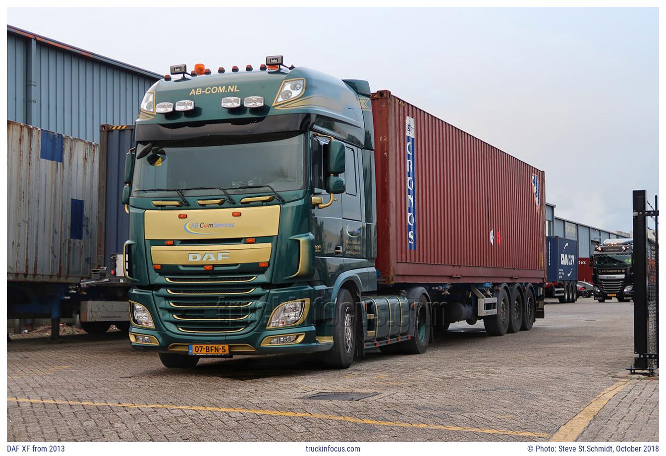 DAF XF from 2013 Photo October 2018