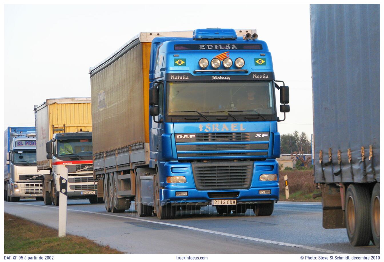 DAF XF 95 à partir de 2002 Photo décembre 2010