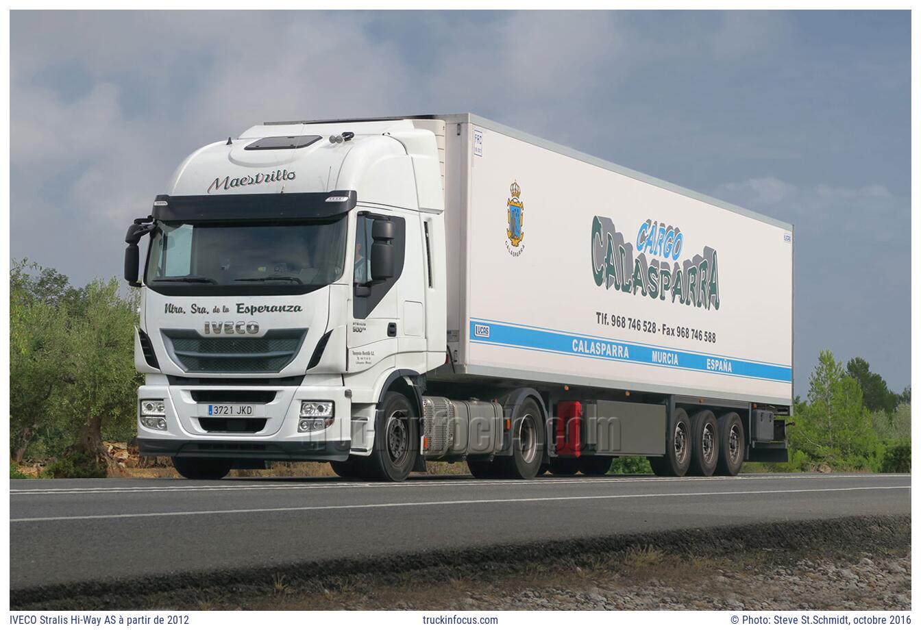 IVECO Stralis Hi-Way AS à partir de 2012 Photo octobre 2016