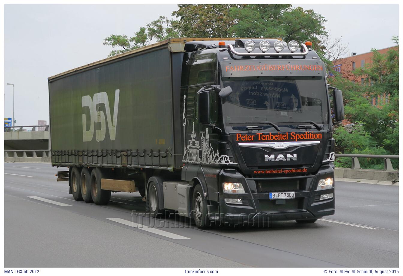 MAN TGX ab 2012 Foto August 2016