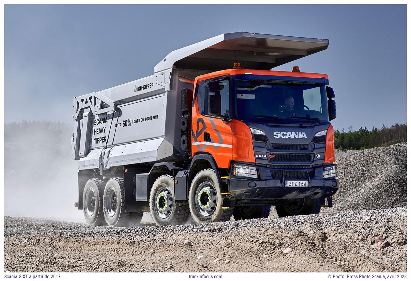 Scania G XT à partir de 2017 Photo avril 2023