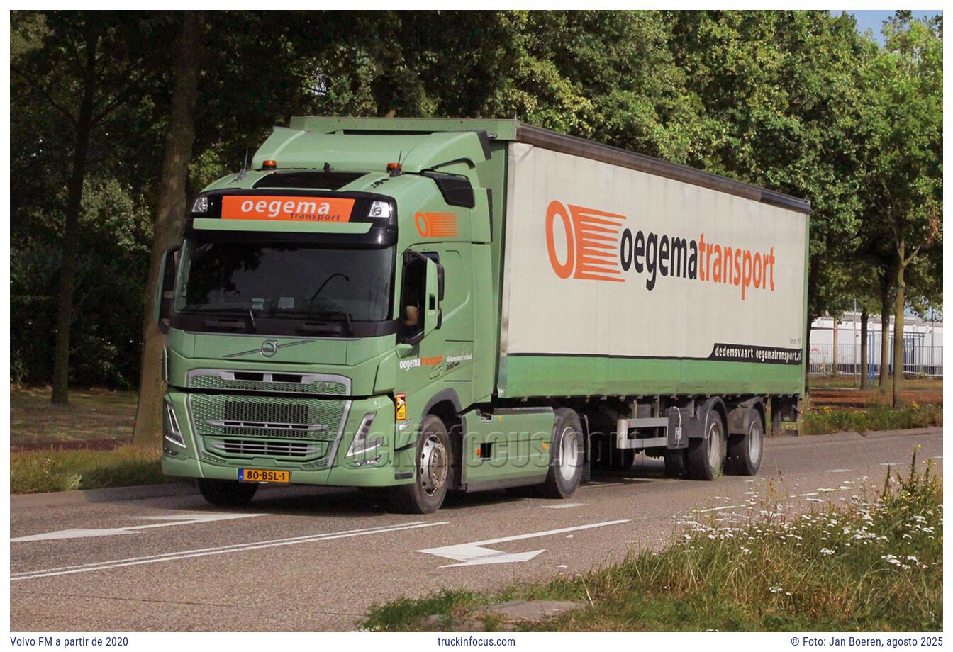Volvo FM a partir de 2020 Foto agosto 2025