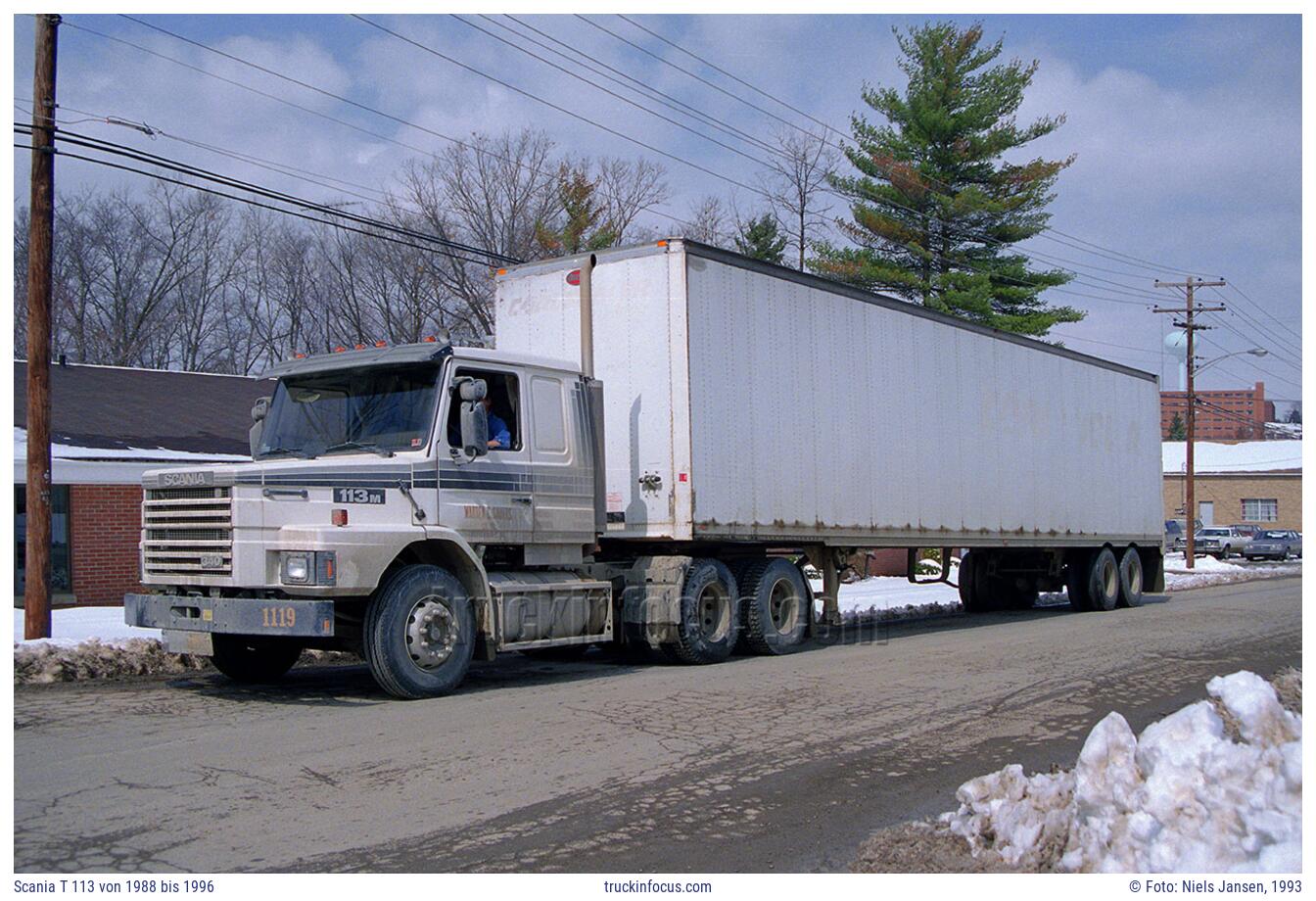 Scania T 113 von 1988 bis 1996 Foto 1993