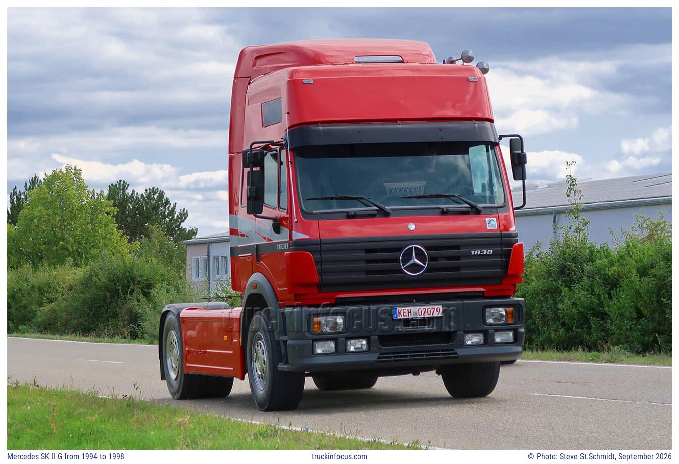 Mercedes SK II G from 1994 to 1998 Photo September 2026