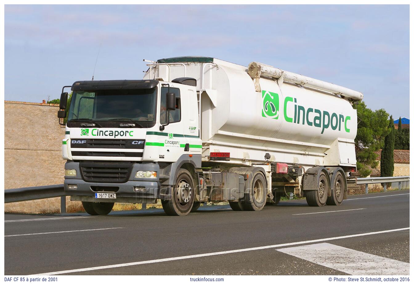 DAF CF 85 à partir de 2001 Photo octobre 2016