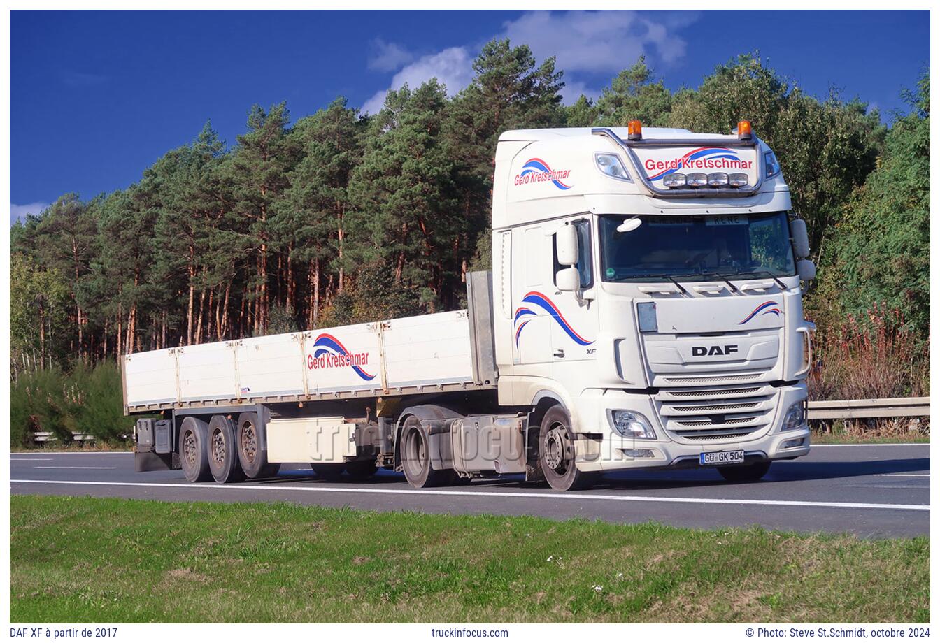 DAF XF à partir de 2017 Photo octobre 2024