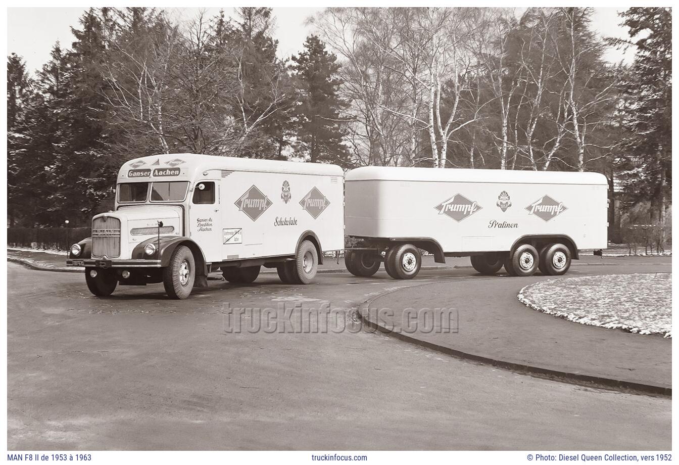 MAN F8 II de 1953 à 1963 Photo vers 1952