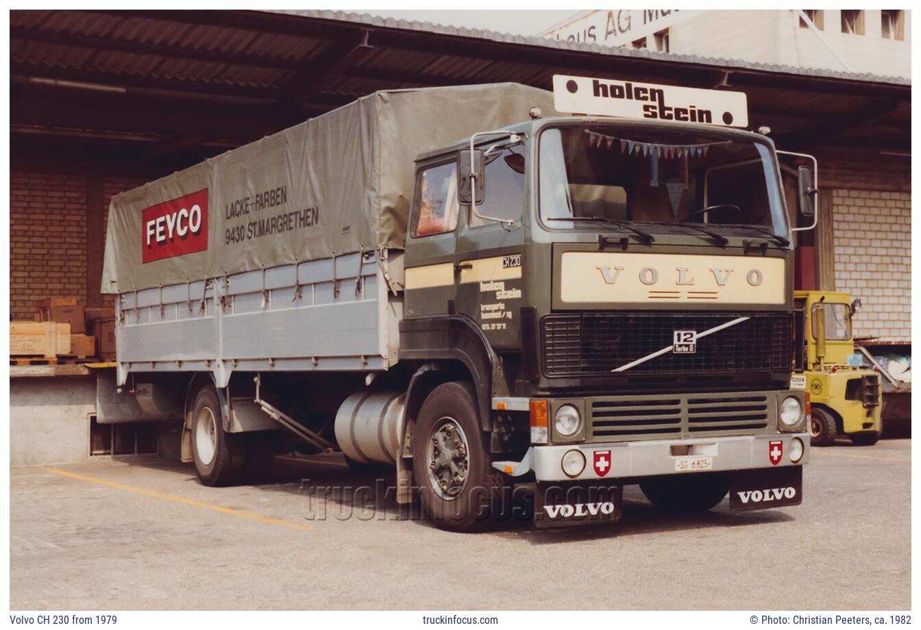 Volvo CH 230 from 1979 Photo ca. 1982