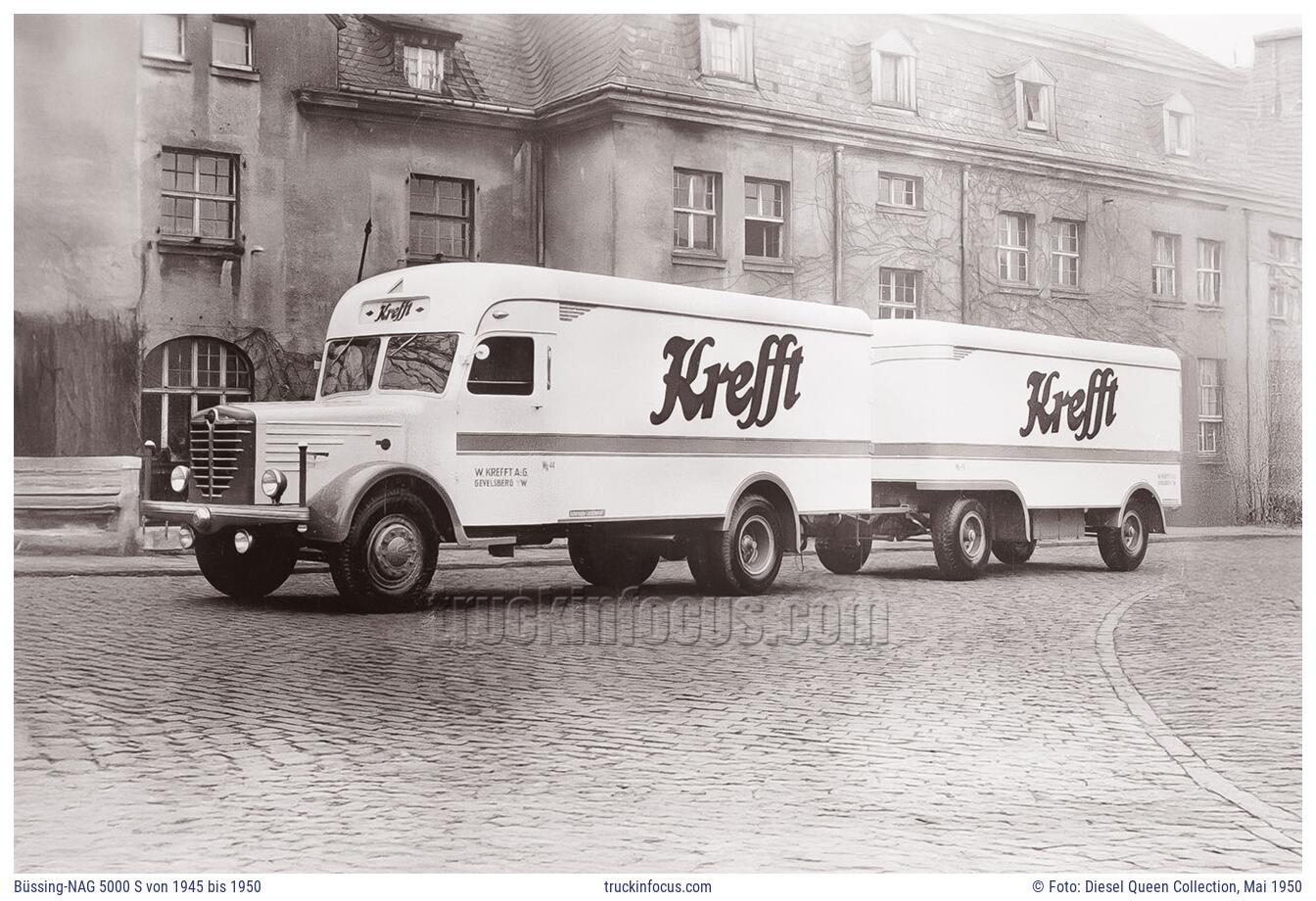 Büssing-NAG 5000 S von 1945 bis 1950 Foto Mai 1950
