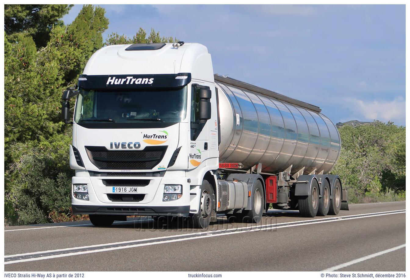 IVECO Stralis Hi-Way AS à partir de 2012 Photo décembre 2016