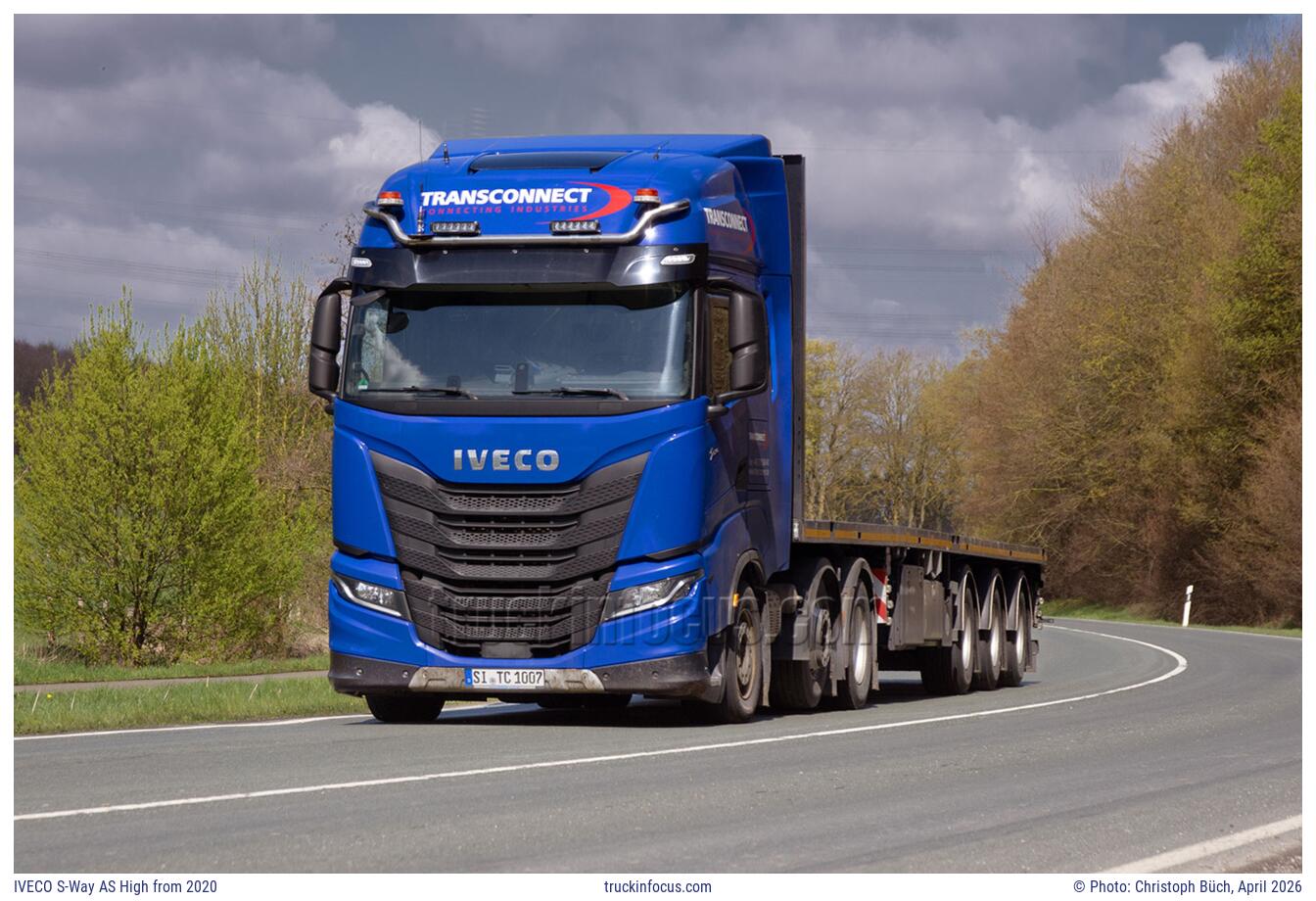 IVECO S-Way AS High from 2020 Photo April 2026