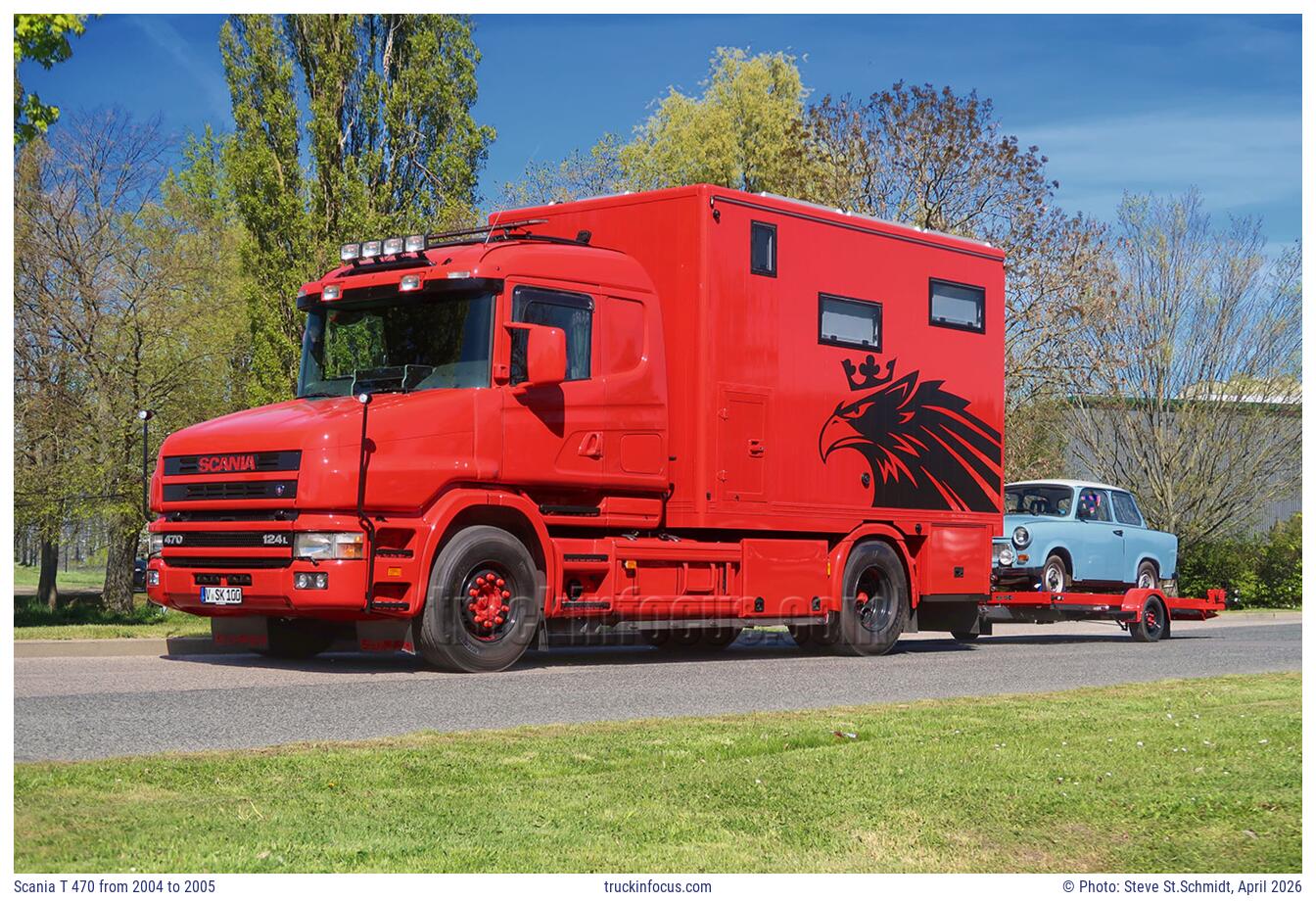 Scania T 470 from 2004 to 2005 Photo April 2026