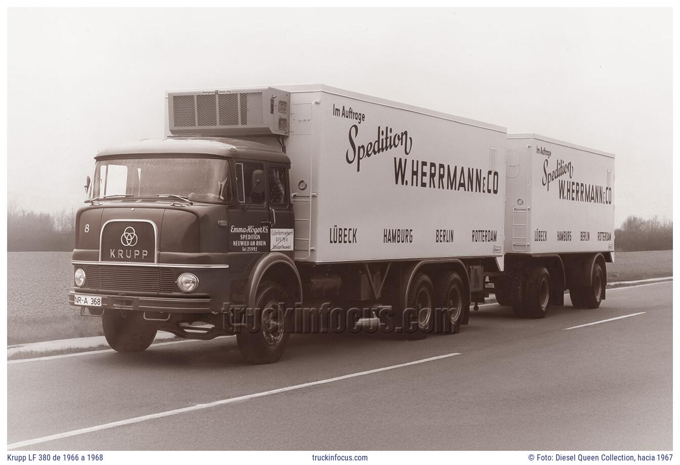 Krupp LF 380 de 1966 a 1968 Foto hacia 1967