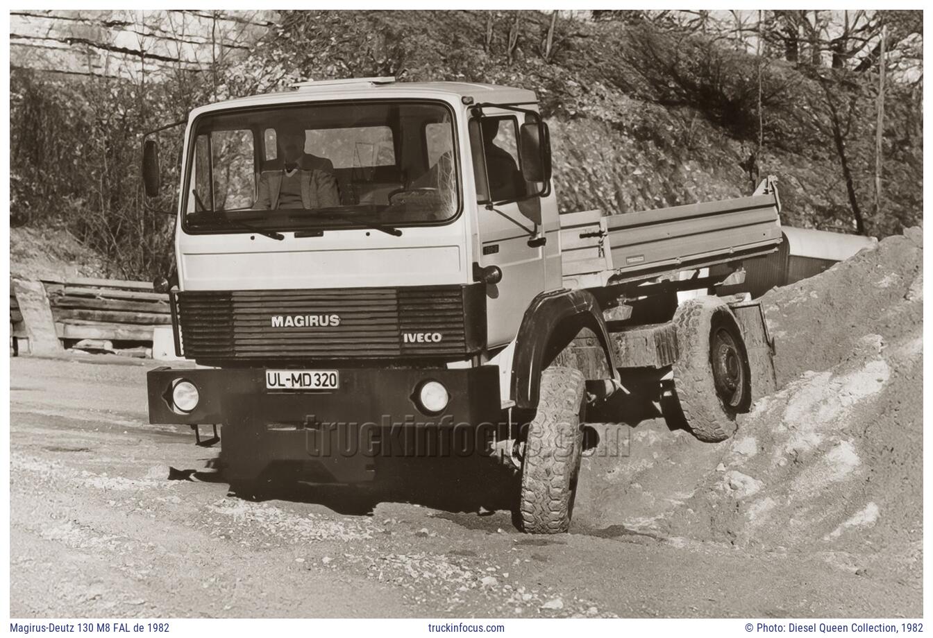 Magirus-Deutz 130 M8 FAL de 1982 Photo 1982