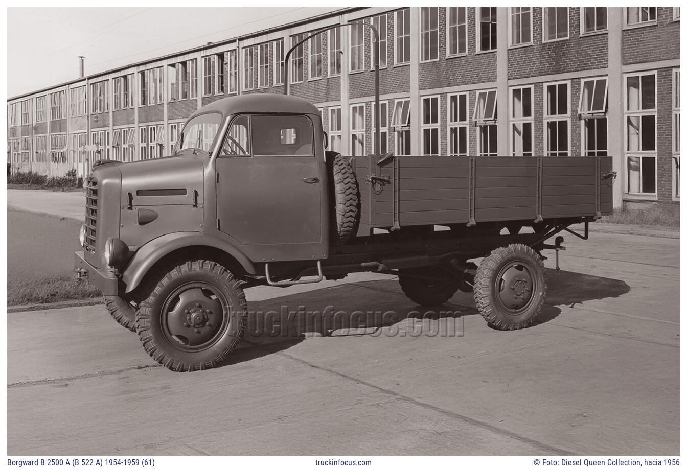Borgward B 2500 A (B 522 A) 1954-1959 (61) Foto hacia 1956