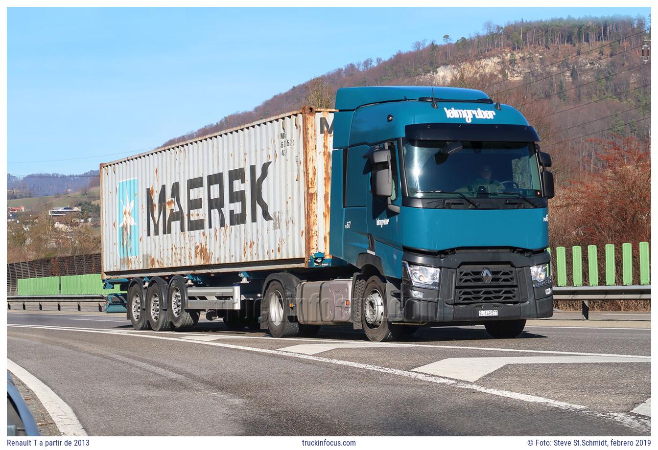 Renault T a partir de 2013 Foto febrero 2019