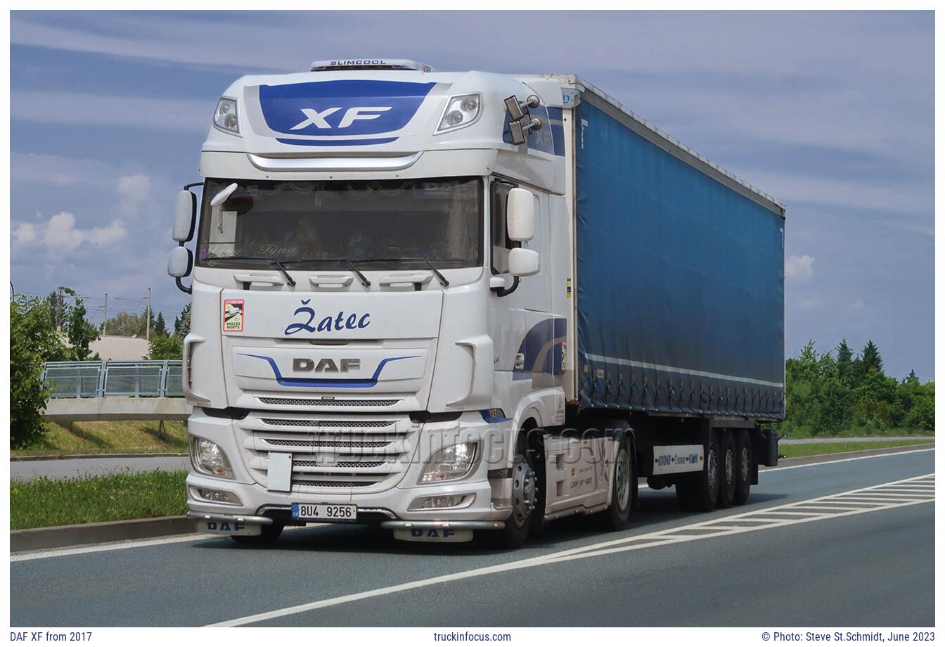 DAF XF from 2017 Photo June 2023