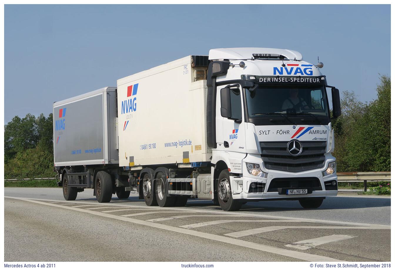 Mercedes Actros 4 ab 2011 Foto September 2018