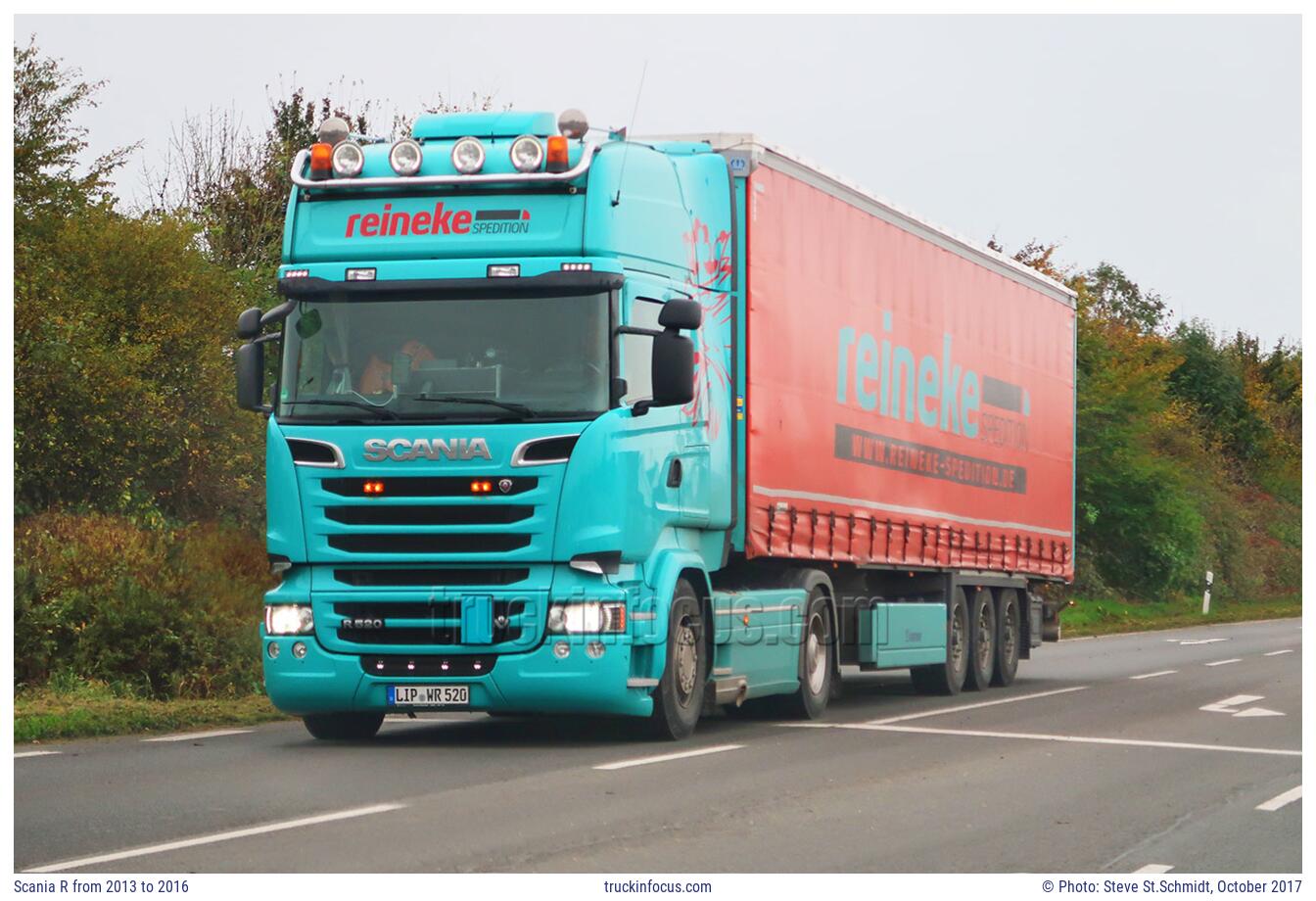 Scania R from 2013 to 2016 Photo October 2017