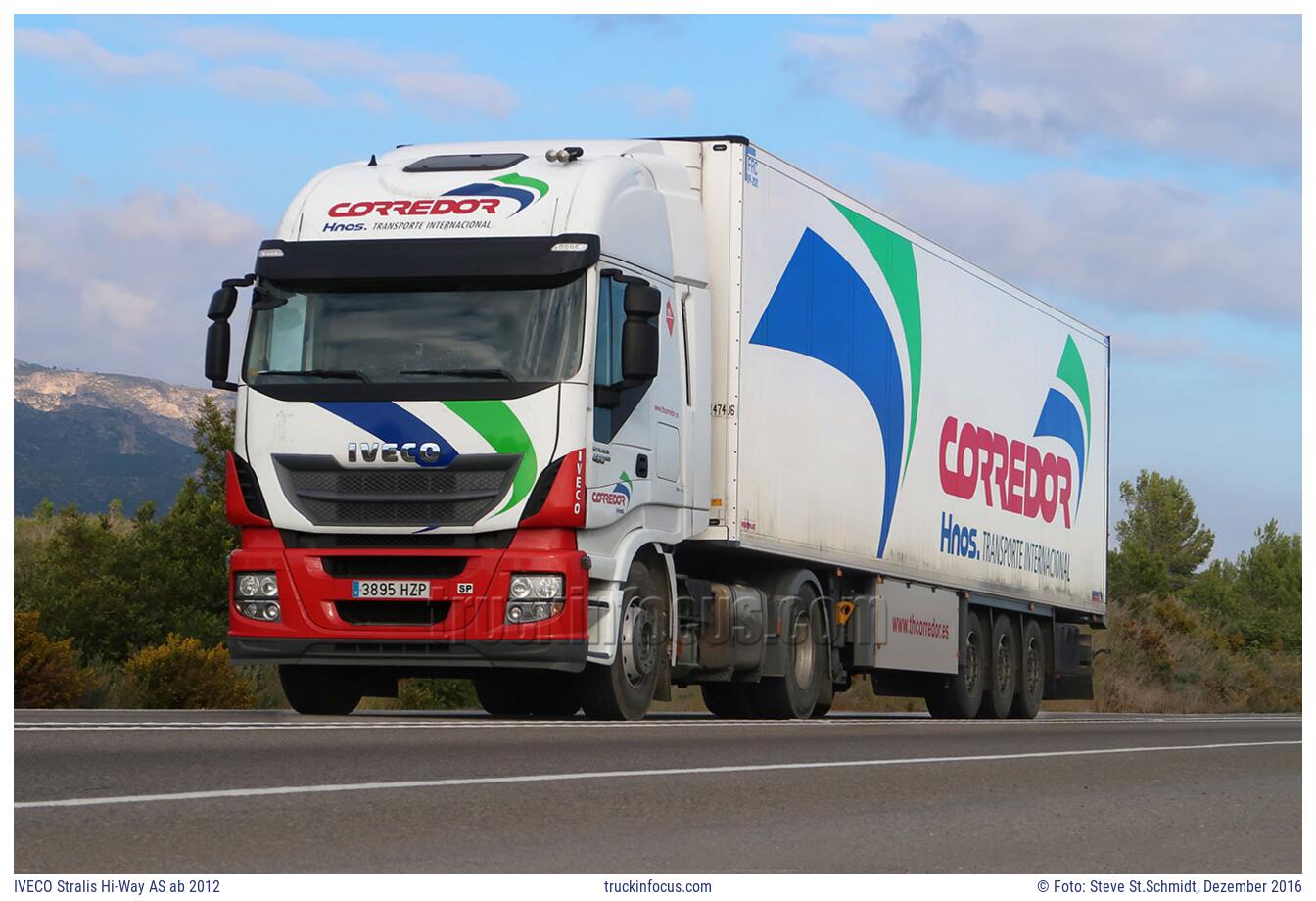 IVECO Stralis Hi-Way AS ab 2012 Foto Dezember 2016